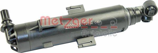 Metzger 2220586 Waschwasserdüse, Scheinwerferreinigung