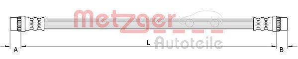 Metzger 4111586 Bremsschlauch