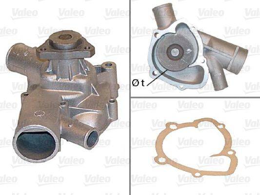 Valeo 506186 Wasserpumpe, Motorkühlung