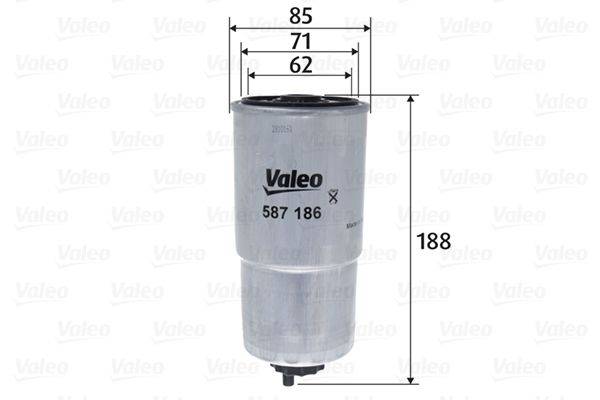 Valeo 587186 Kraftstofffilter
