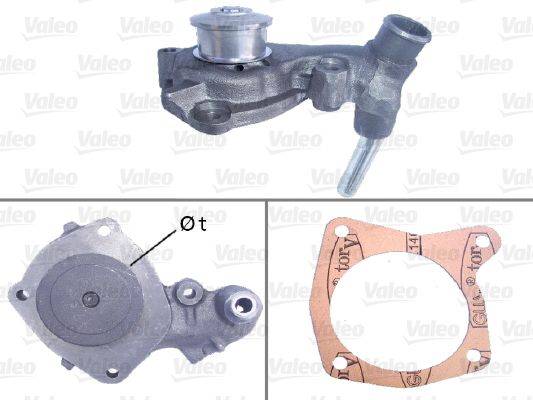 Valeo 506287 Wasserpumpe, Motorkühlung