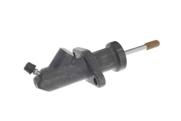 Eine Kupplungsnehmerzylinder mit einem schwarzen Gehäuse und einer Metallstange, der in manuellen Getriebensystemen zum Auskuppeln verwendet wird.