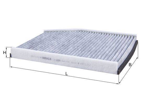 Mahle LAK1288 Filter, Innenraumluft