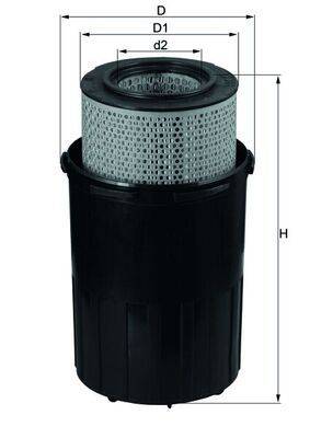 Mahle LX388 Luftfilter