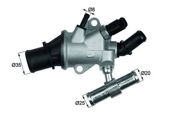 Mahle TI15788 Thermostat, Kühlmittel