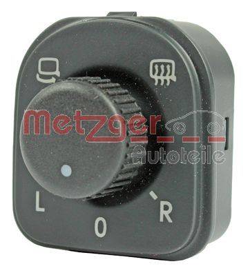Metzger 0916488 Schalter, Außenspiegelverstellung