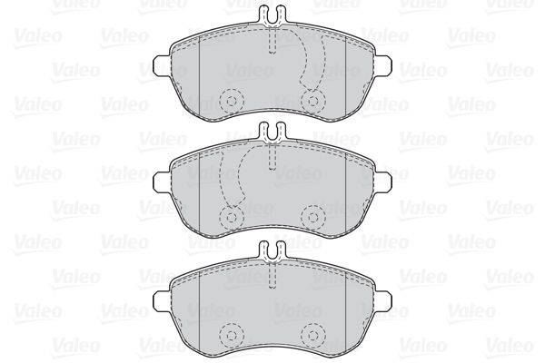 Valeo 302088 Bremsbelagsatz, Scheibenbremse
