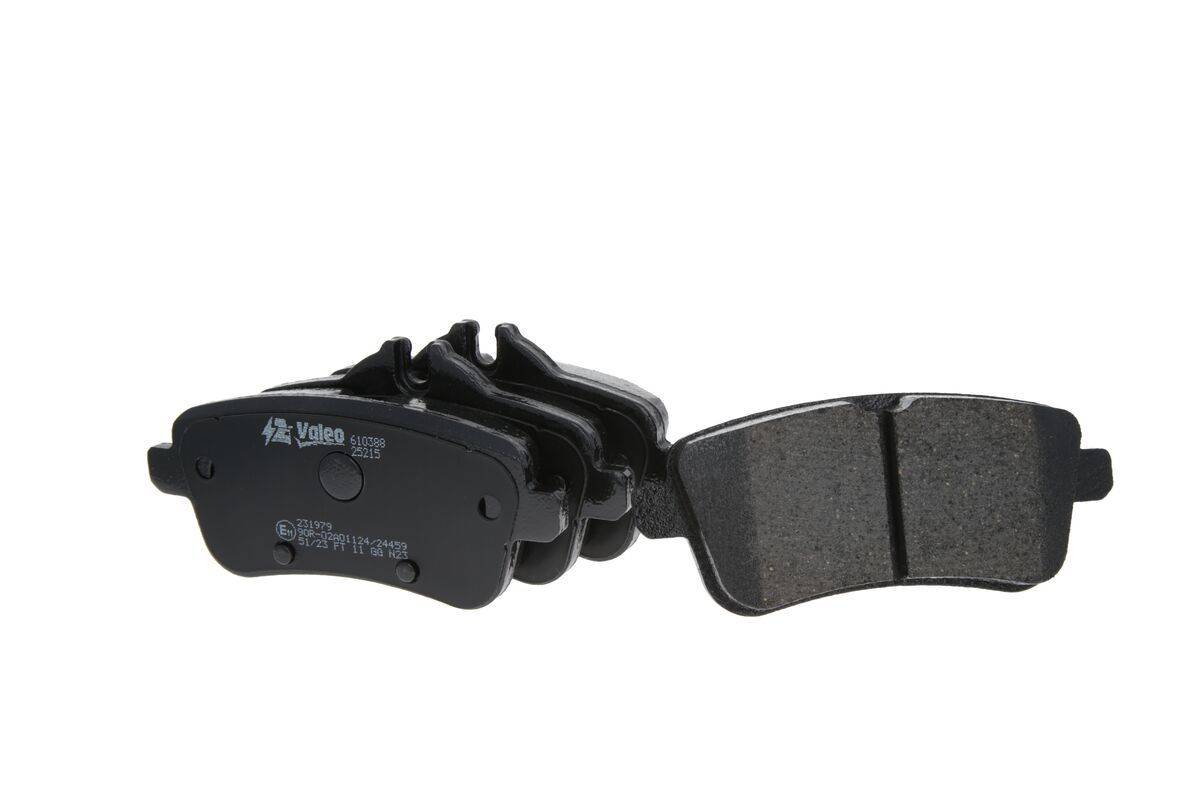 Valeo 610388 Bremsbelagsatz, Scheibenbremse