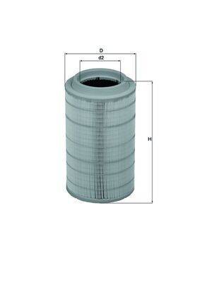 Mahle LX1789 Luftfilter