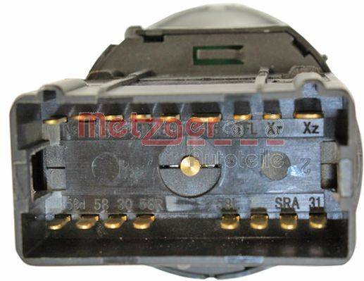 Metzger 0916389 Schalter, Hauptlicht