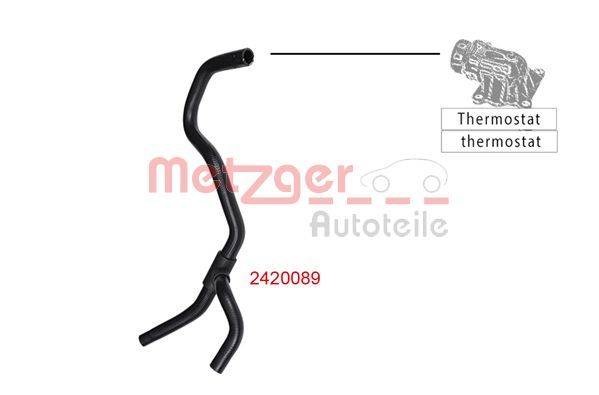 Metzger 2420089 Kühlerschlauch
