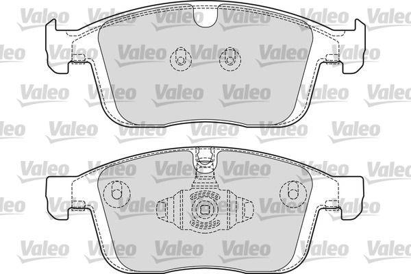 Valeo 601689 Bremsbelagsatz, Scheibenbremse