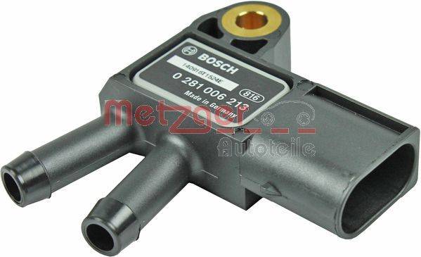 Metzger 0906190 Sensor, Abgasdruck