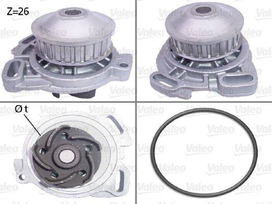 Valeo 506190 Wasserpumpe, Motorkühlung