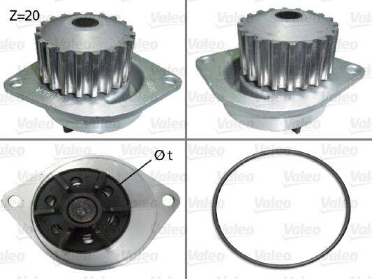Valeo 506290 Wasserpumpe, Motorkühlung
