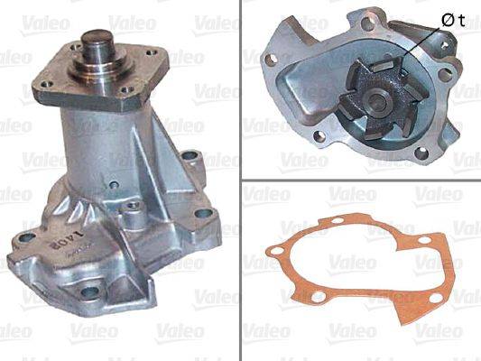 Valeo 506390 Wasserpumpe, Motorkühlung