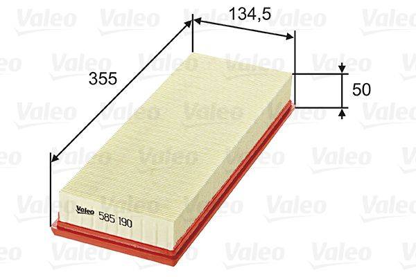 Valeo 585190 Luftfilter