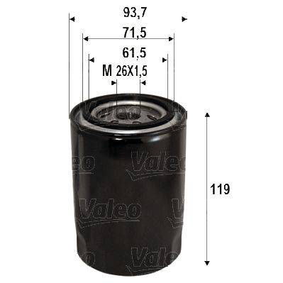 Valeo 586090 Ölfilter