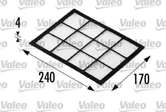 Valeo 698690 Filter, Innenraumluft