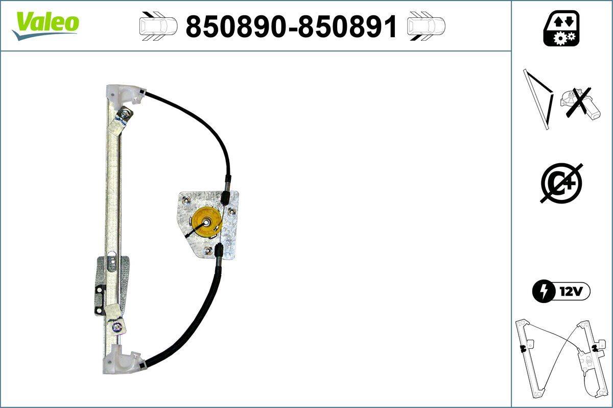 Valeo 850890 Fensterheber