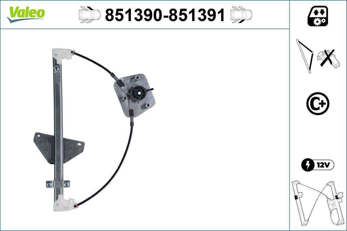 Valeo 851390 Fensterheber