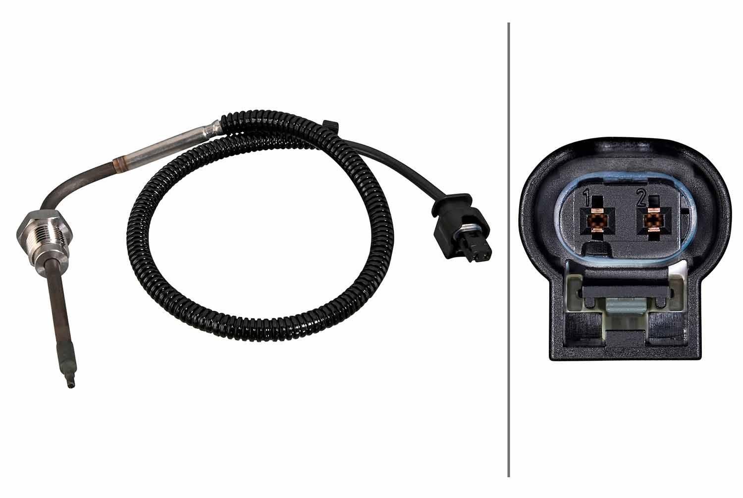 Hella 6PT010376-891 Sensor, Abgastemperatur