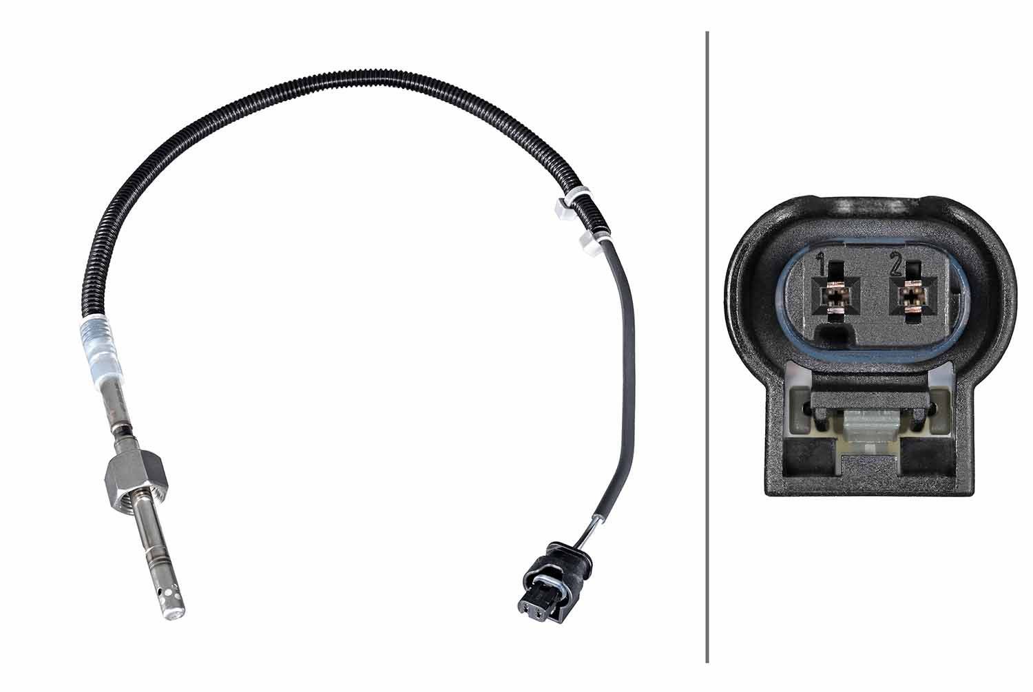 Hella 6PT358226-091 Sensor, Abgastemperatur
