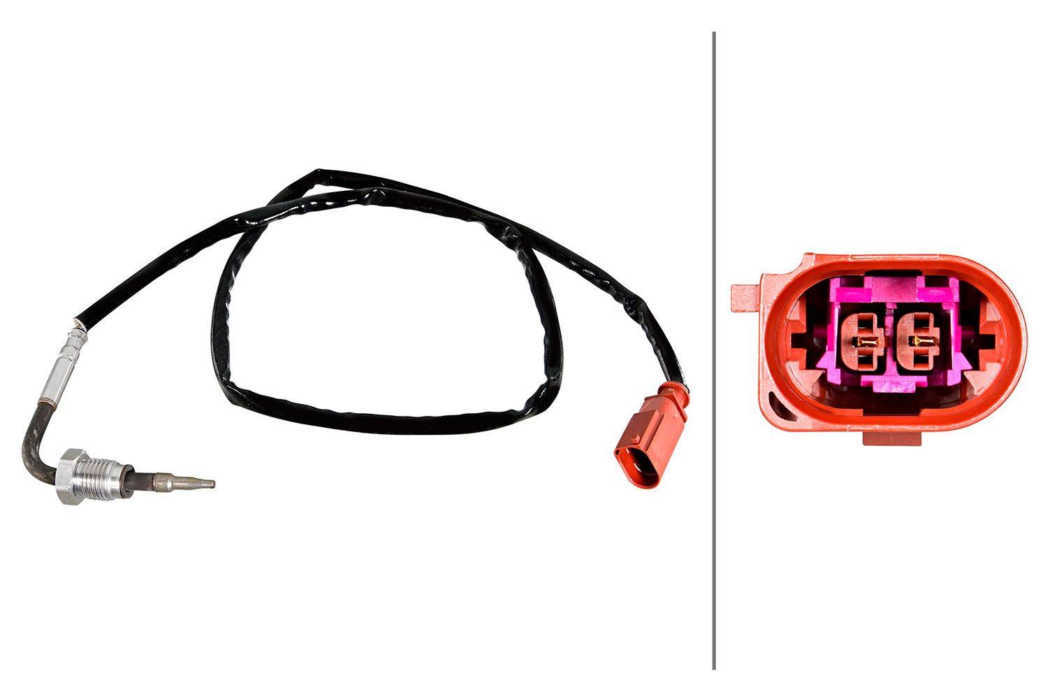 Hella 6PT358226-291 Sensor, Abgastemperatur