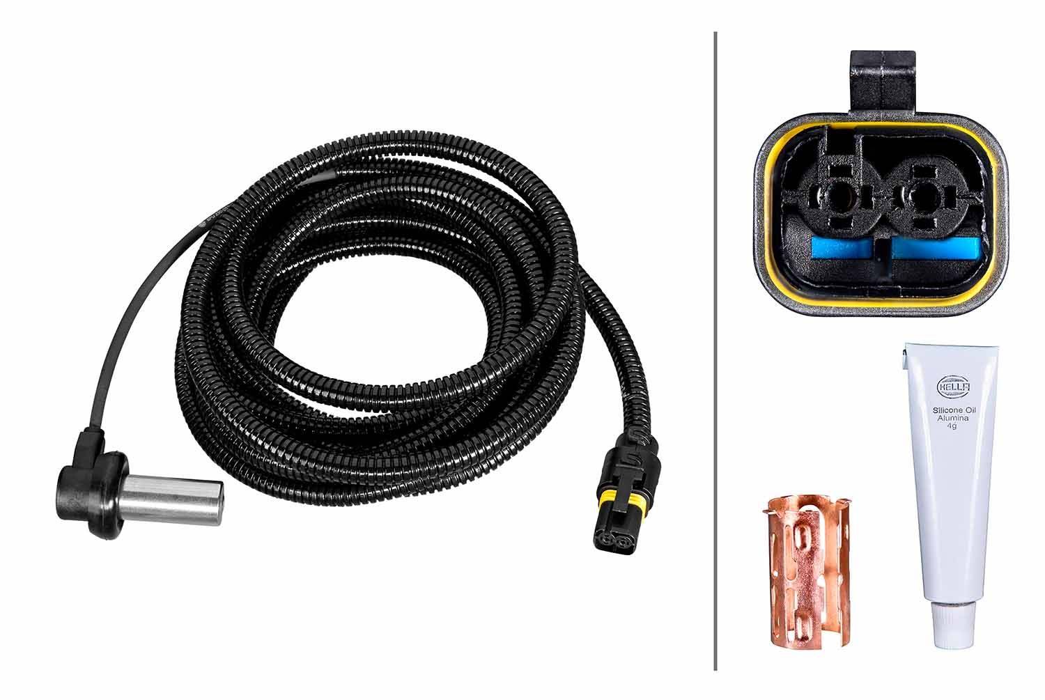 Hella 6PU230052-191 Sensor, Raddrehzahl