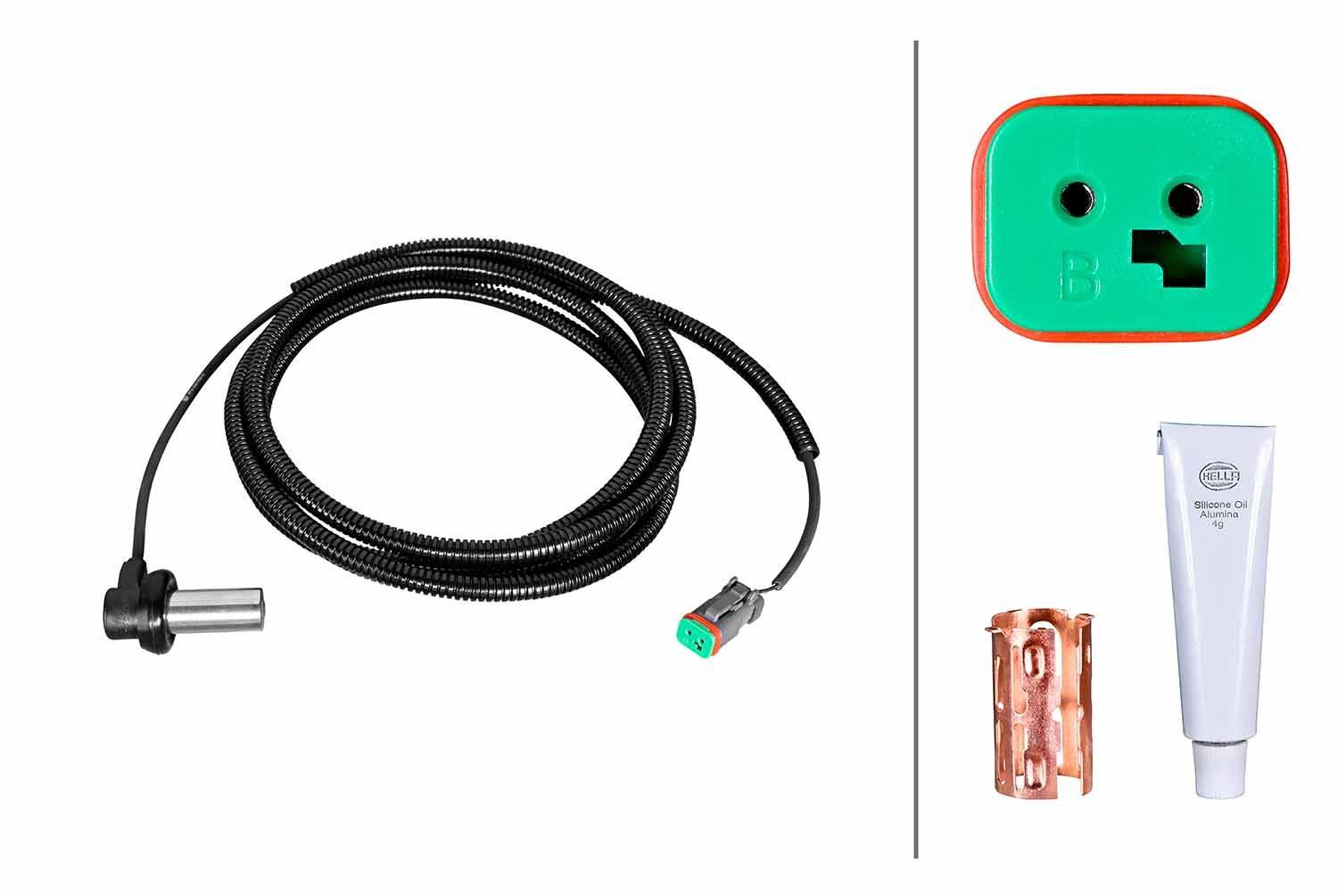 Hella 6PU230052-291 Sensor, Raddrehzahl