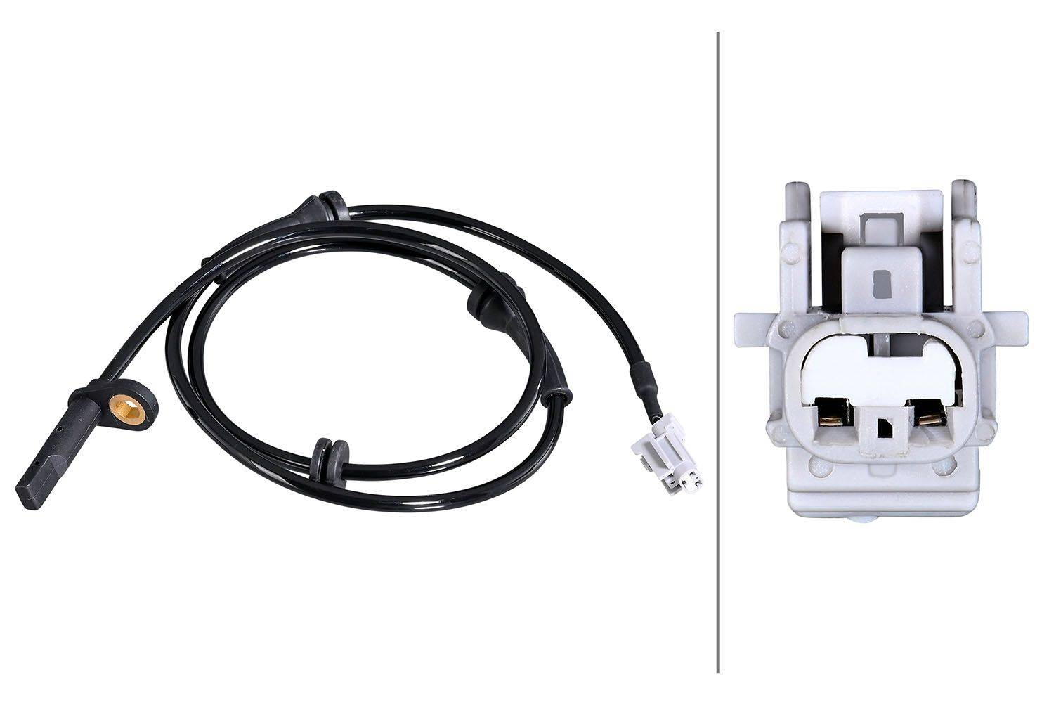 Hella 6PU358218-991 Sensor, Raddrehzahl