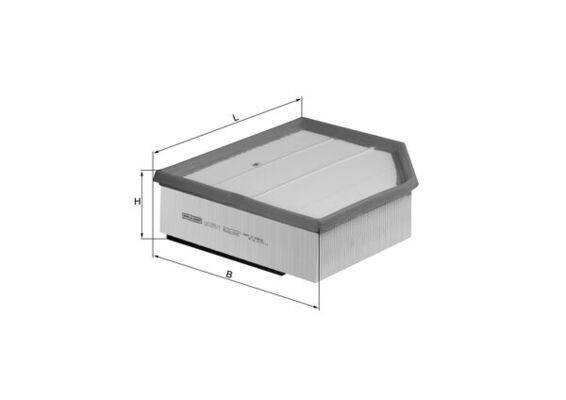 Mahle LX1289/1 Luftfilter