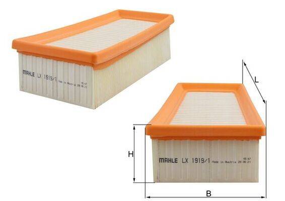 Mahle LX1919/1 Luftfilter