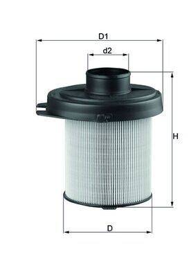 Mahle LX291 Luftfilter