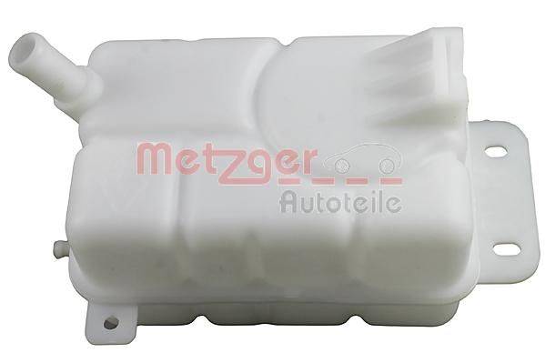 Ein weißer Kunststoff-Autoteil mit dem Aufdruck 