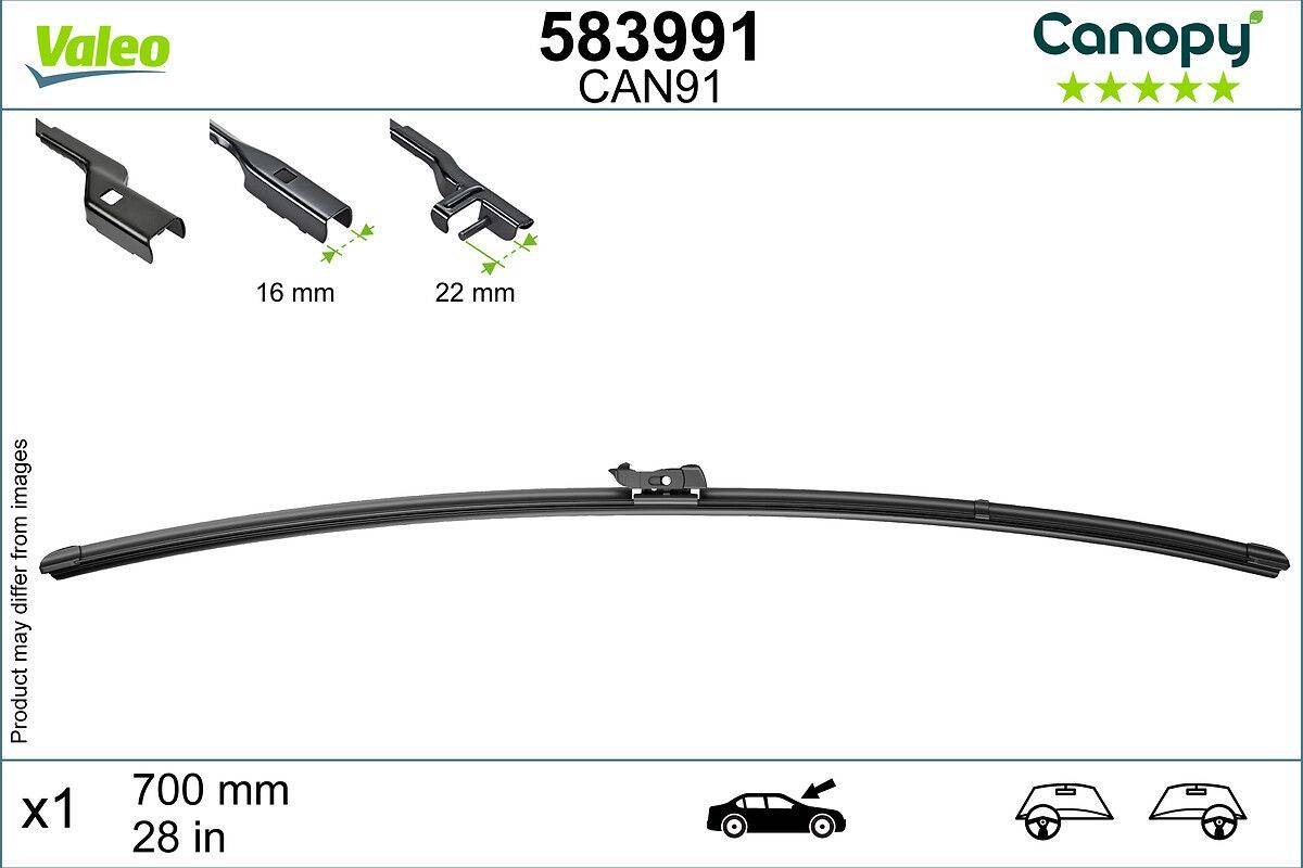 Valeo 583991 Wischblatt