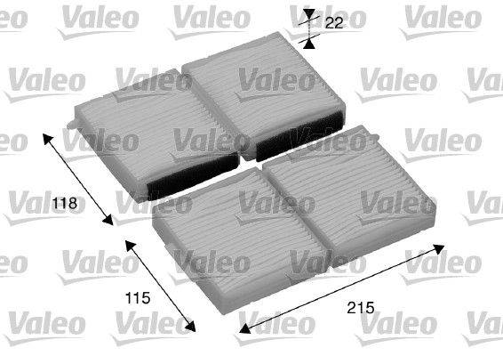Valeo 698891 Filter, Innenraumluft