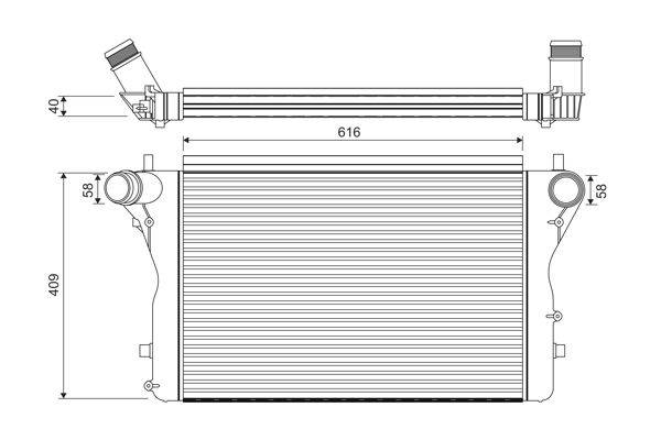 Valeo 818391 Ladeluftkühler