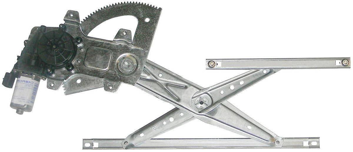 Mechanischer Metallmechanismus für die Fensterhubvorrichtung mit Zahnrädern und Hebeln, der in Fahrzeugen zum Heben und Senken von Fenstern verwendet wird.