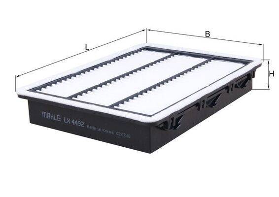 Mahle LX4492 Luftfilter