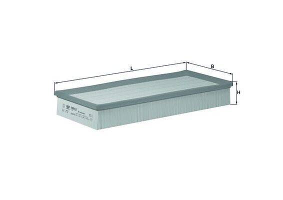 Mahle LX792 Luftfilter