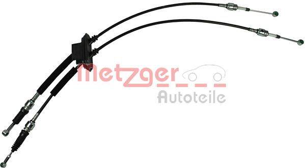 Metzger 3150092 Seilzug, Schaltgetriebe