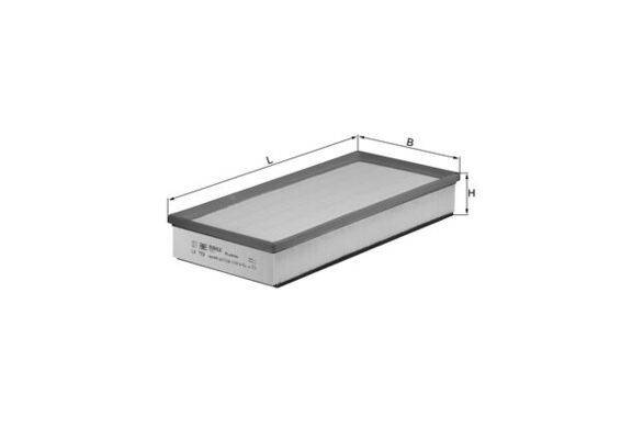 Mahle LX793 Luftfilter