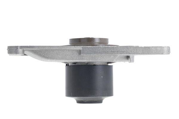 Eine kreisförmige Metallkomponente mit einer flachen Oberseite und einem zylindrischen Unterteil. Wahrscheinlich Teil einer Maschine oder mechanischen Baugruppe.