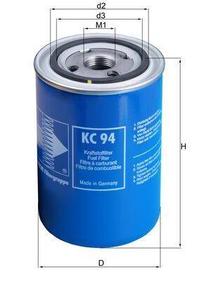 Mahle KC94 Kraftstofffilter