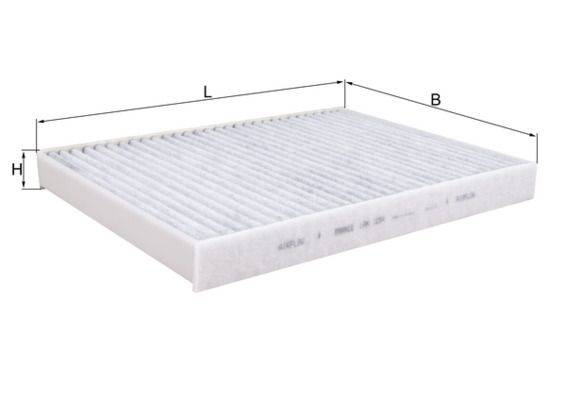 Mahle LAK1294 Filter, Innenraumluft
