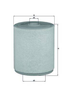 Mahle LX2049/4 Luftfilter