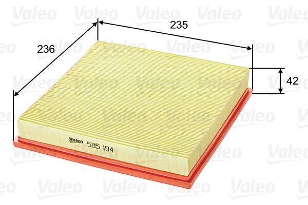 Valeo 585194 Luftfilter