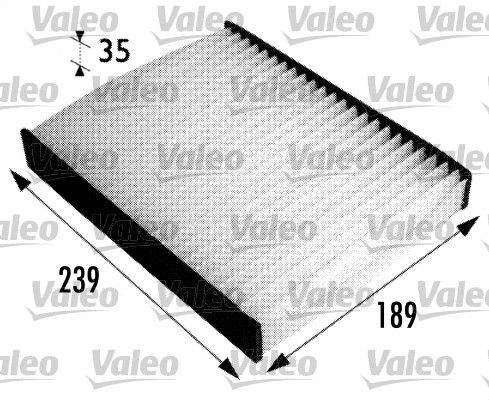 Valeo 698694 Filter, Innenraumluft