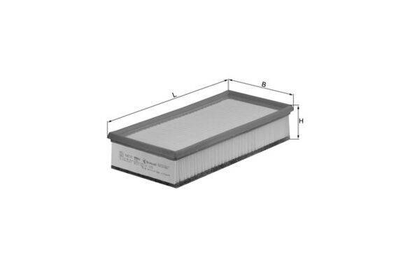Mahle LX1295 Luftfilter